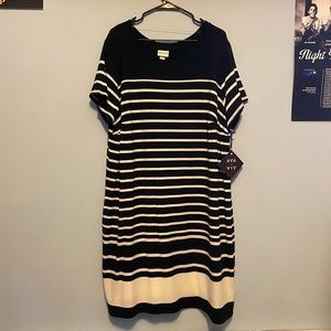 Striped Tunic/Dress from Ava & Viv - Brand new with tags
